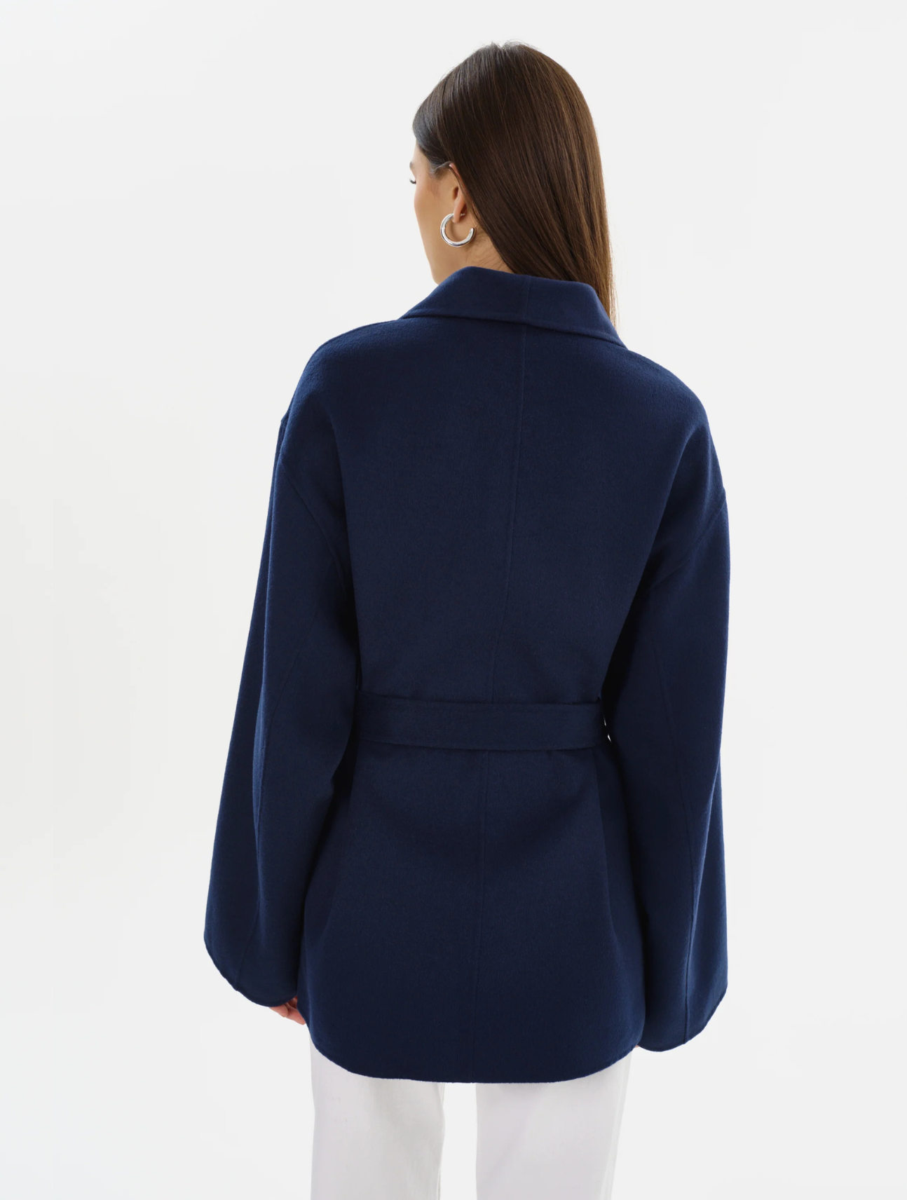 Mekia Belted Wool Coat