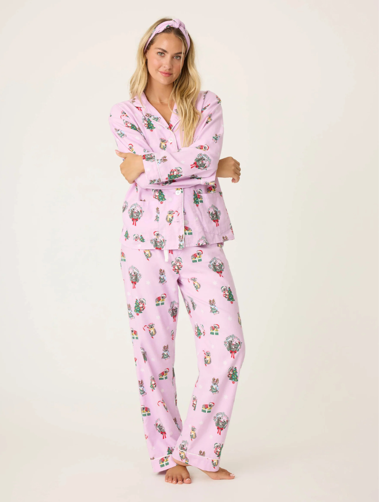 Koality Holiday Flannel PJ Set