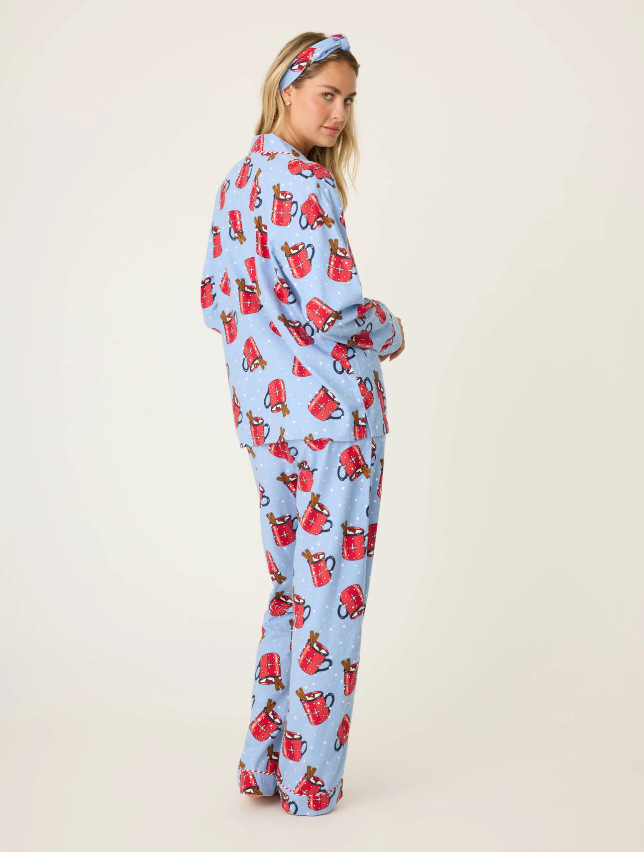 Hug In A Mug Flannel PJ Set