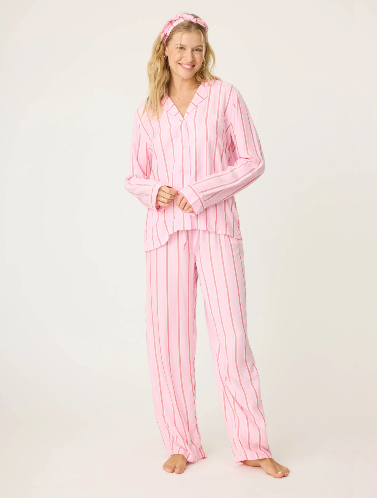 Stripe Hype PJ Set