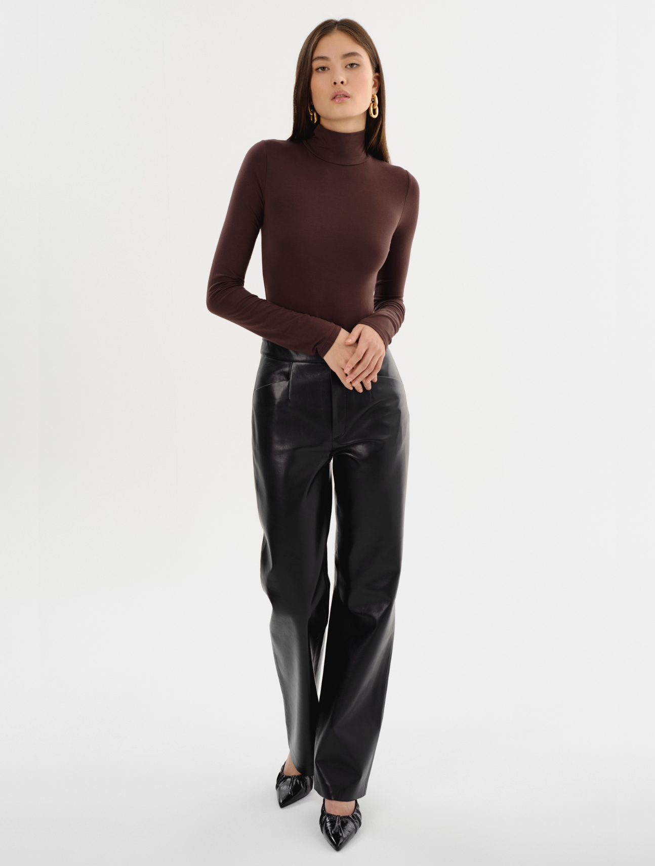 Imani Leather Trousers