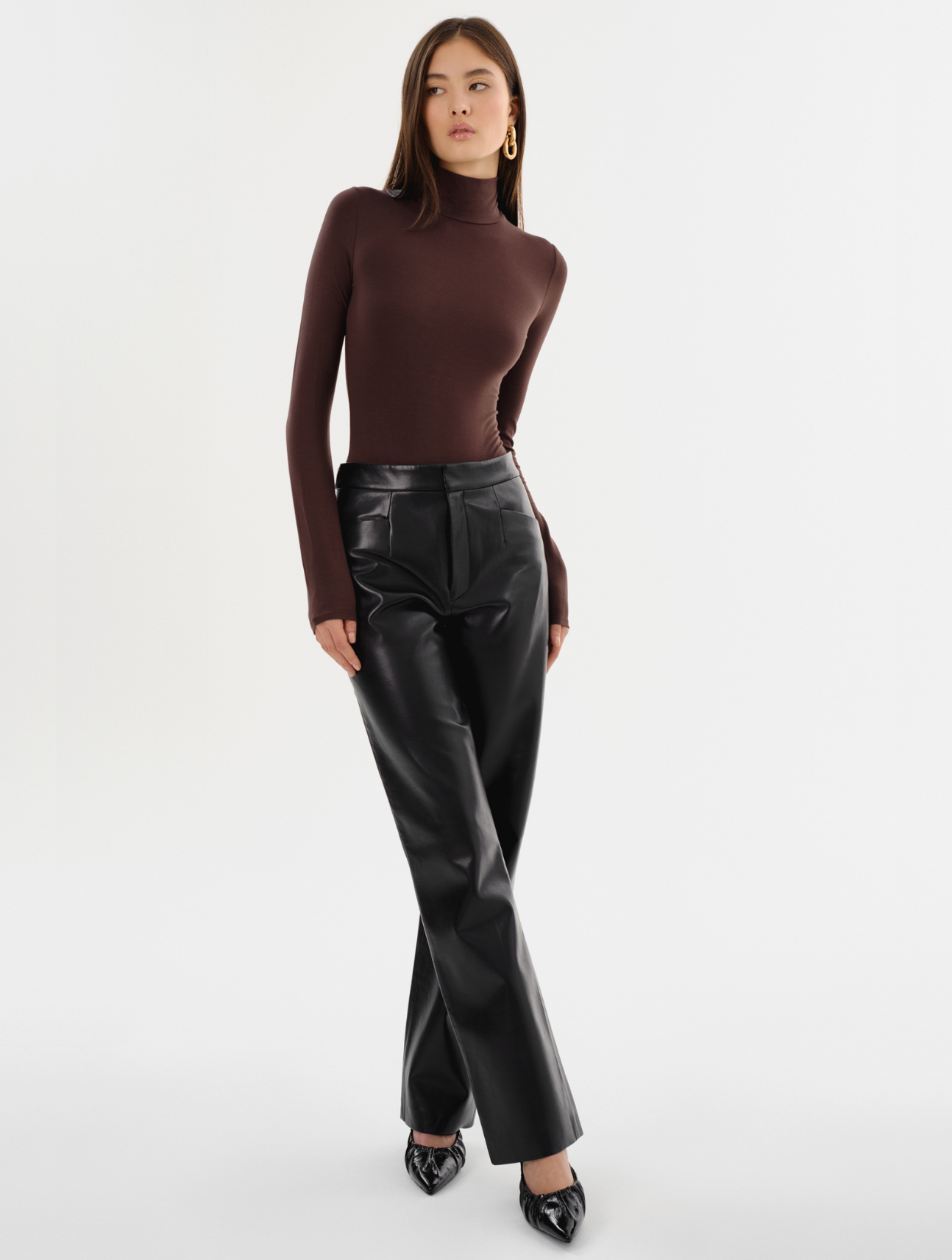 Imani Leather Trousers