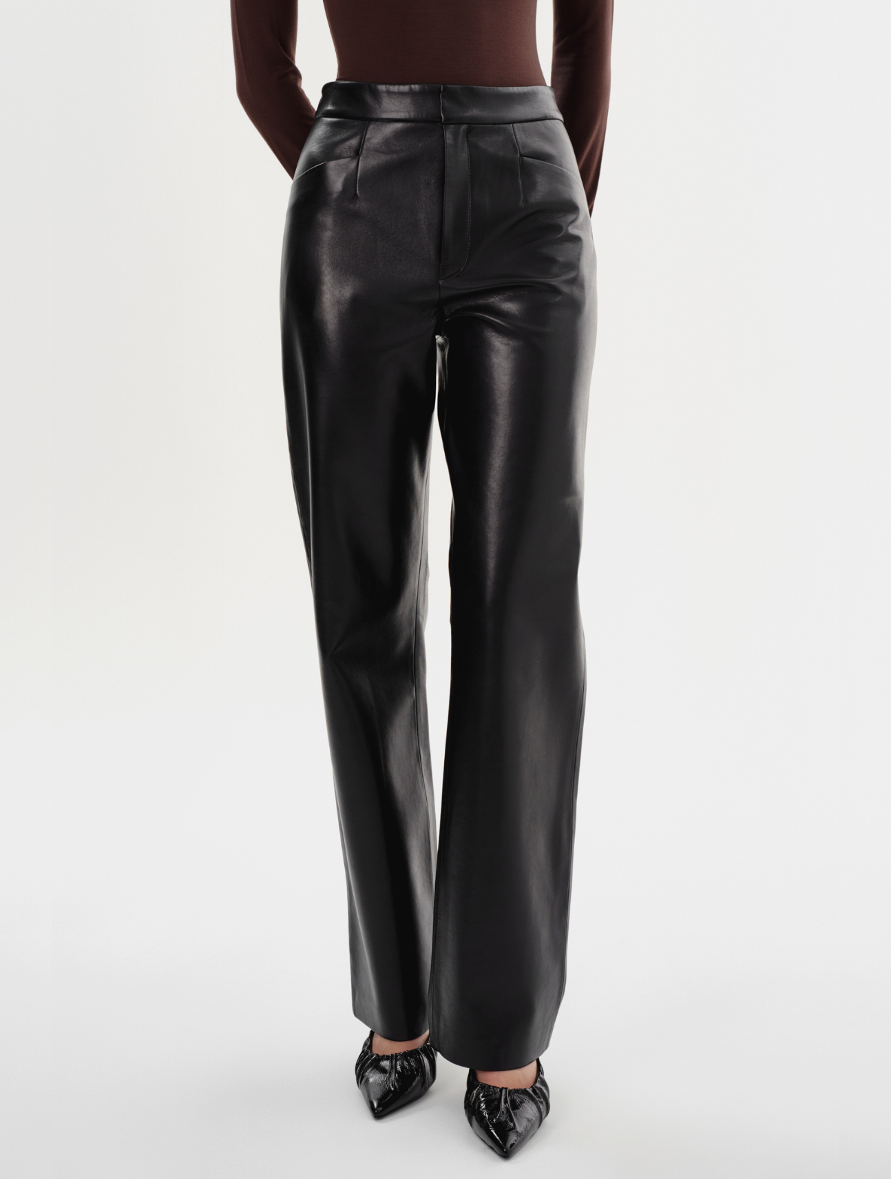 Imani Leather Trousers