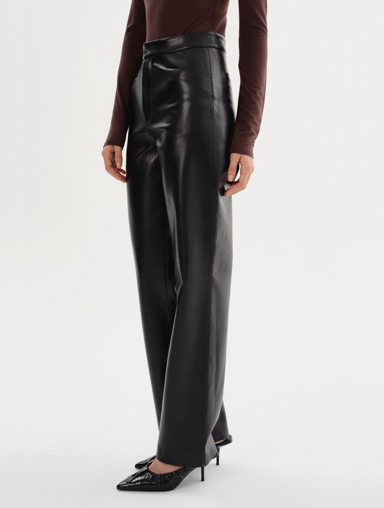 Imani Leather Trousers