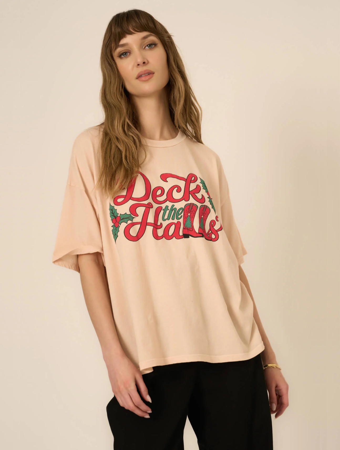 Deck The Halls Perfect BF Tee