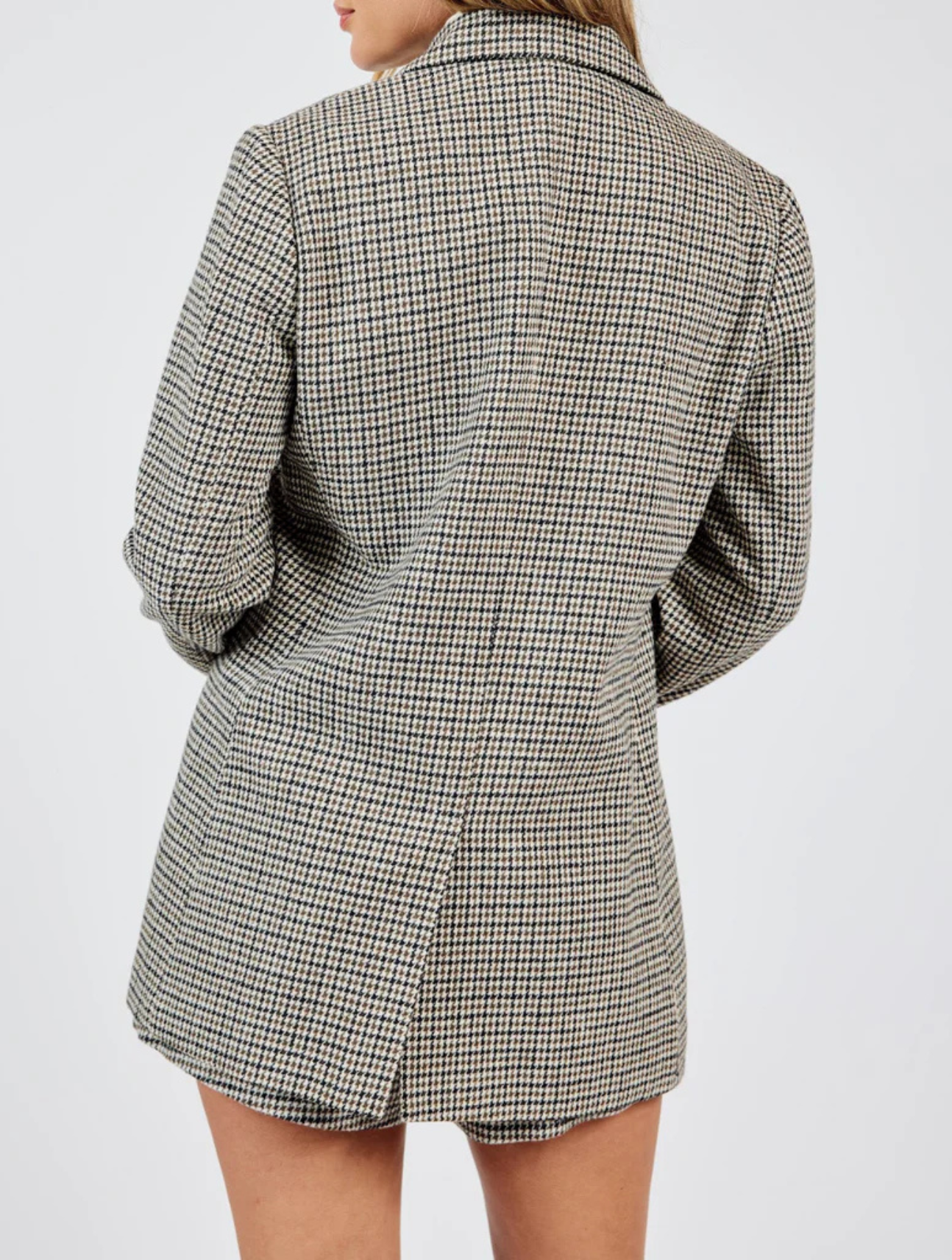 Spinning Records Houndstooth Blazer