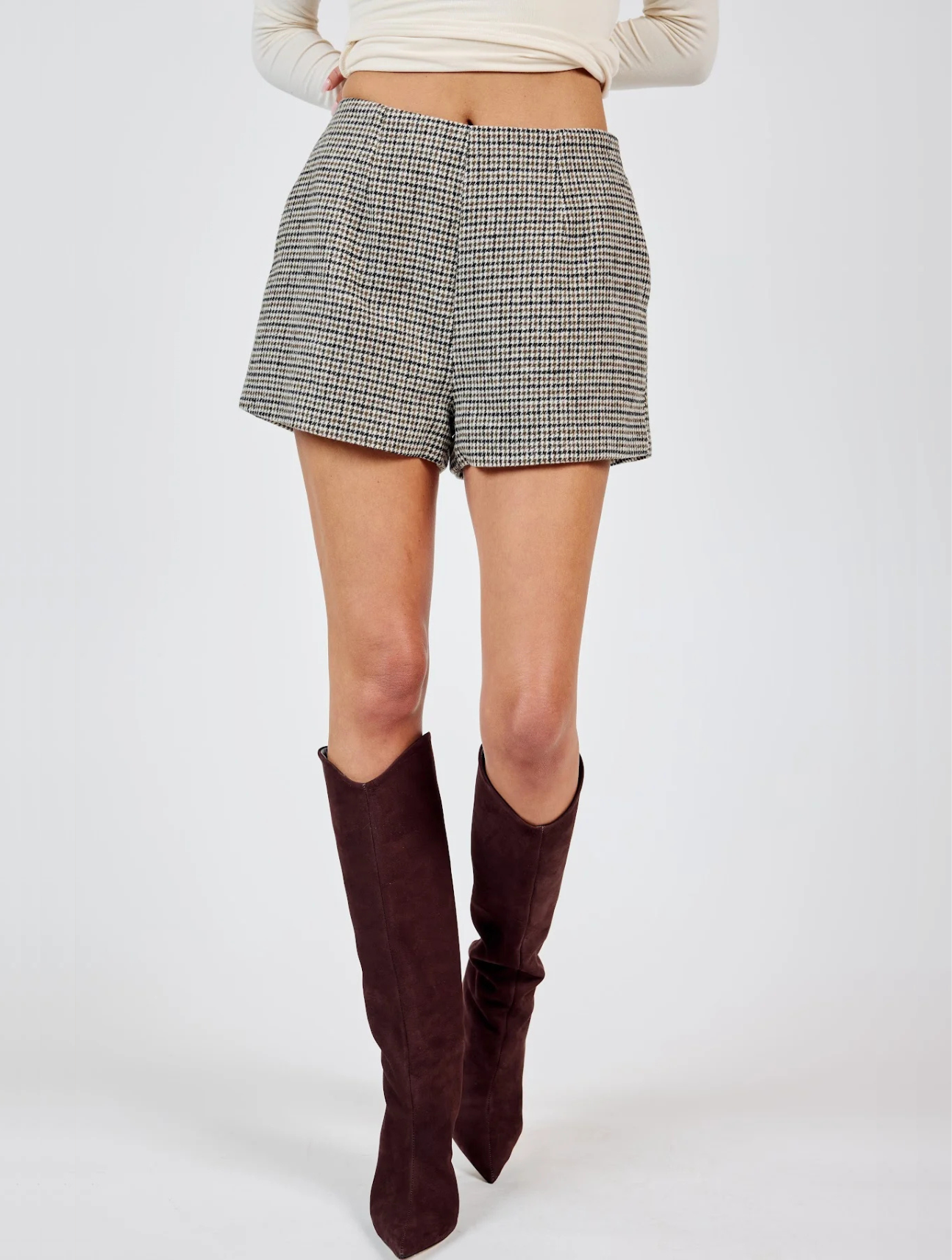 Spinning Records Houndstooth Shorts