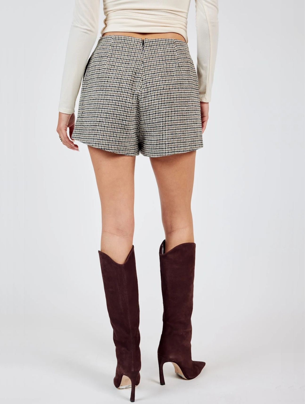 Spinning Records Houndstooth Shorts