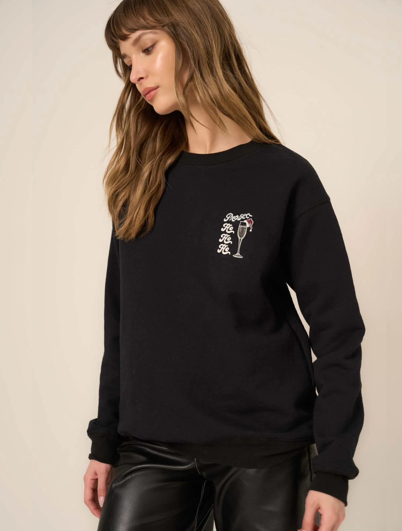 Prosecco/Gin Holiday Reversible Sweatshirt