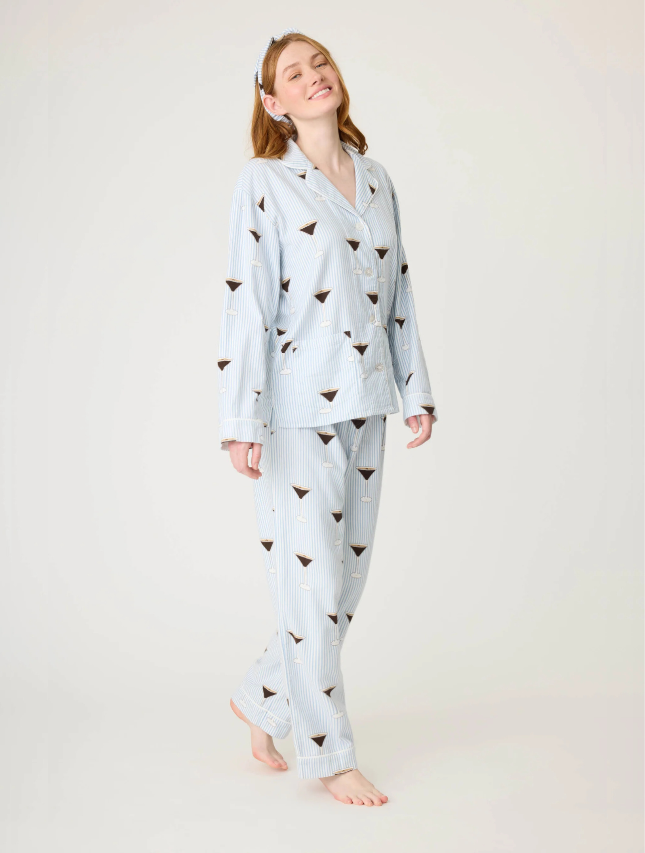 Espresso Yourself Flannel PJ Set