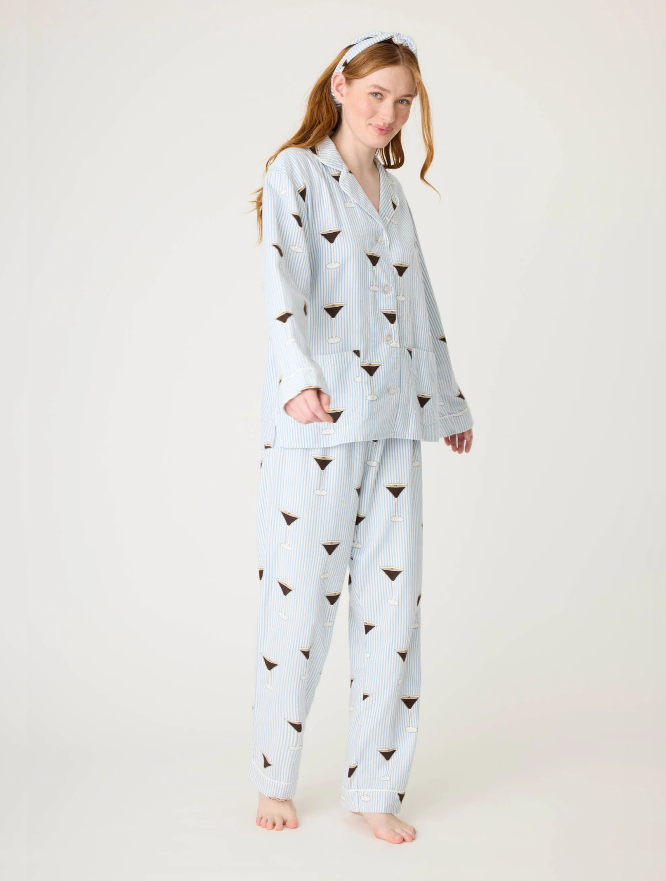 Espresso Yourself Flannel PJ Set