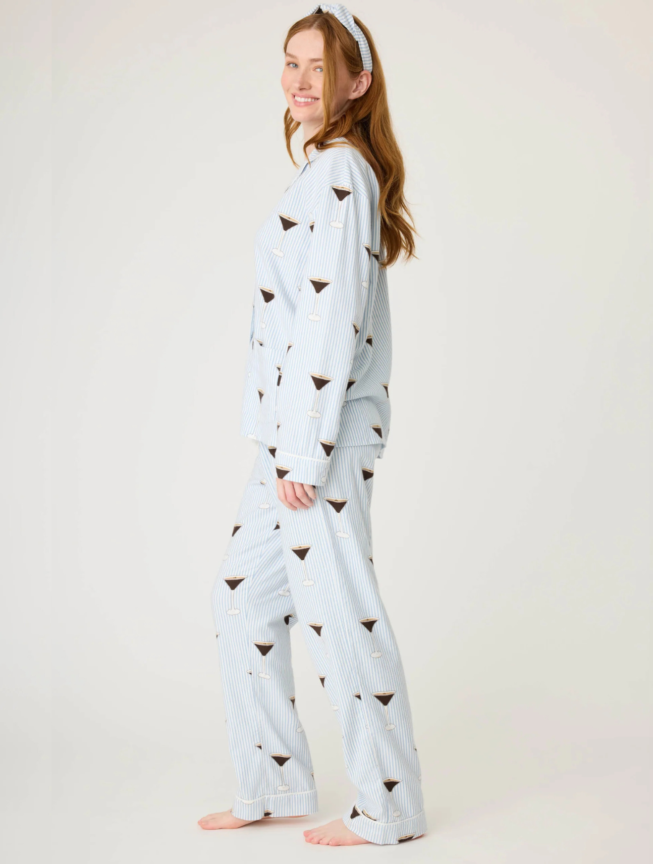 Espresso Yourself Flannel PJ Set