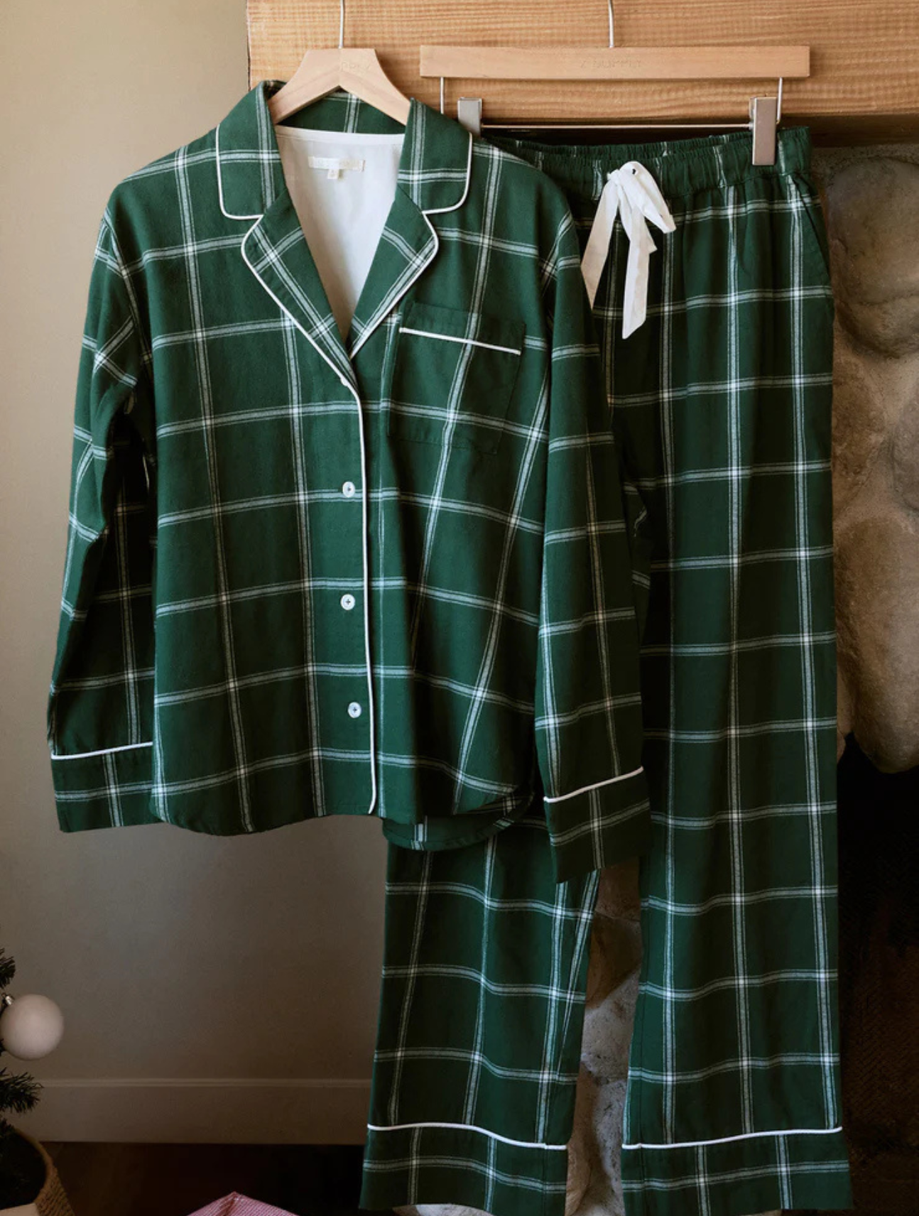 Dreamer Plaid Flannel Set