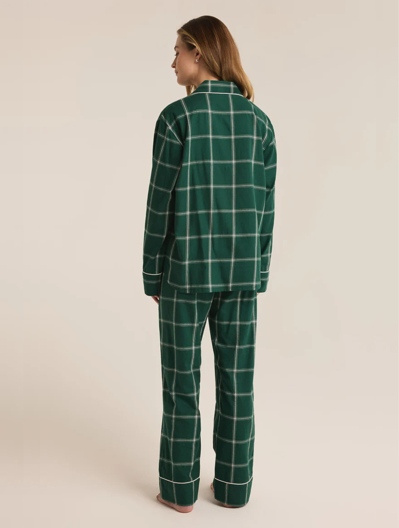 Dreamer Plaid Flannel Set