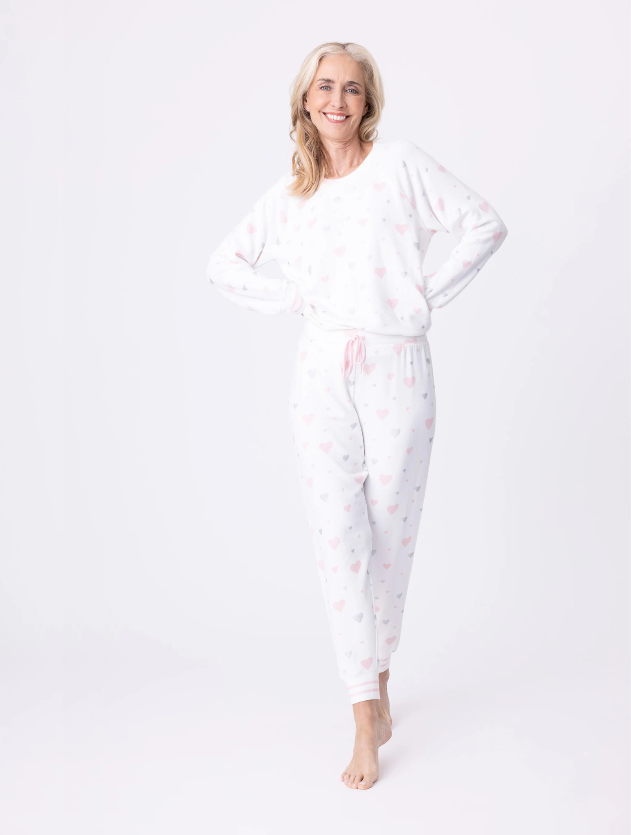 Full Of Love Heart PJ Set