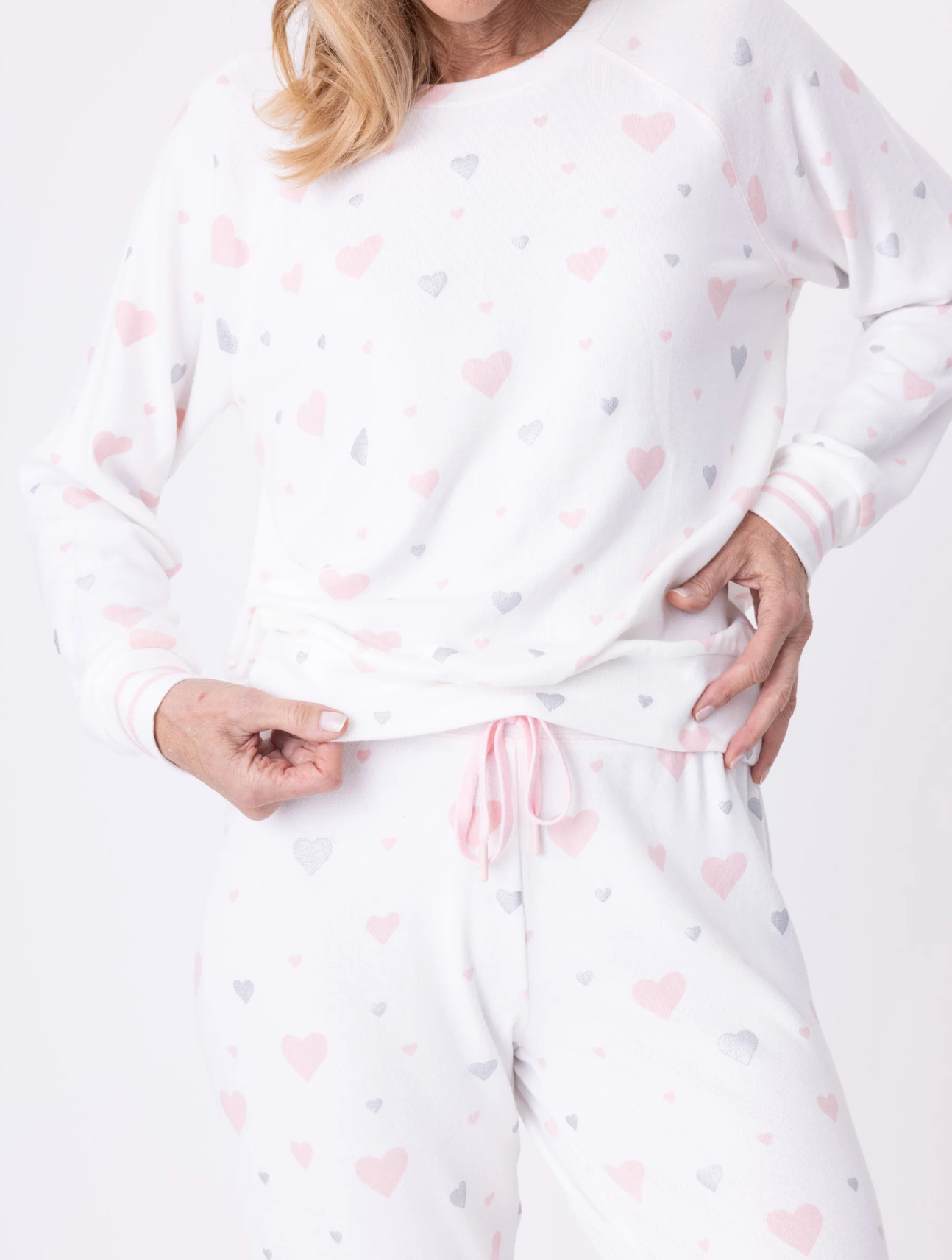 Full Of Love Heart PJ Set