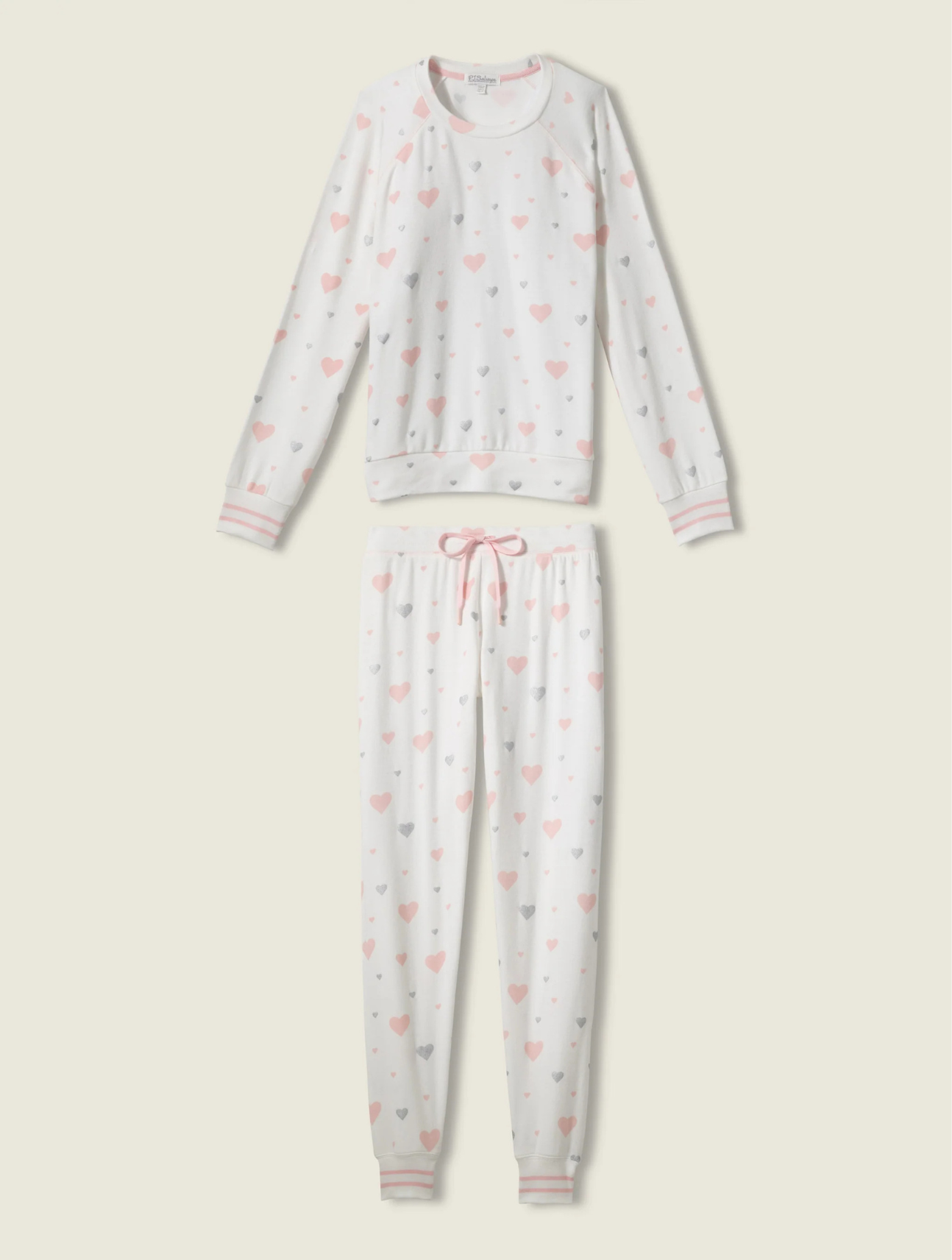 Full Of Love Heart PJ Set