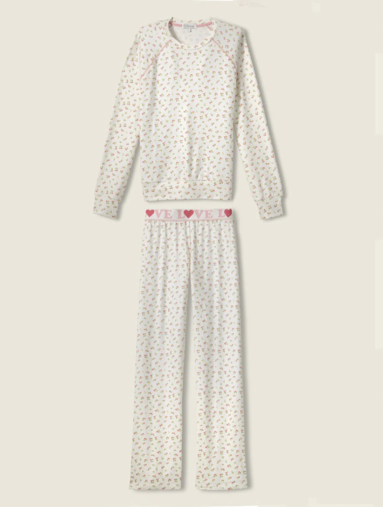 Full Of Love Floral PJ Set