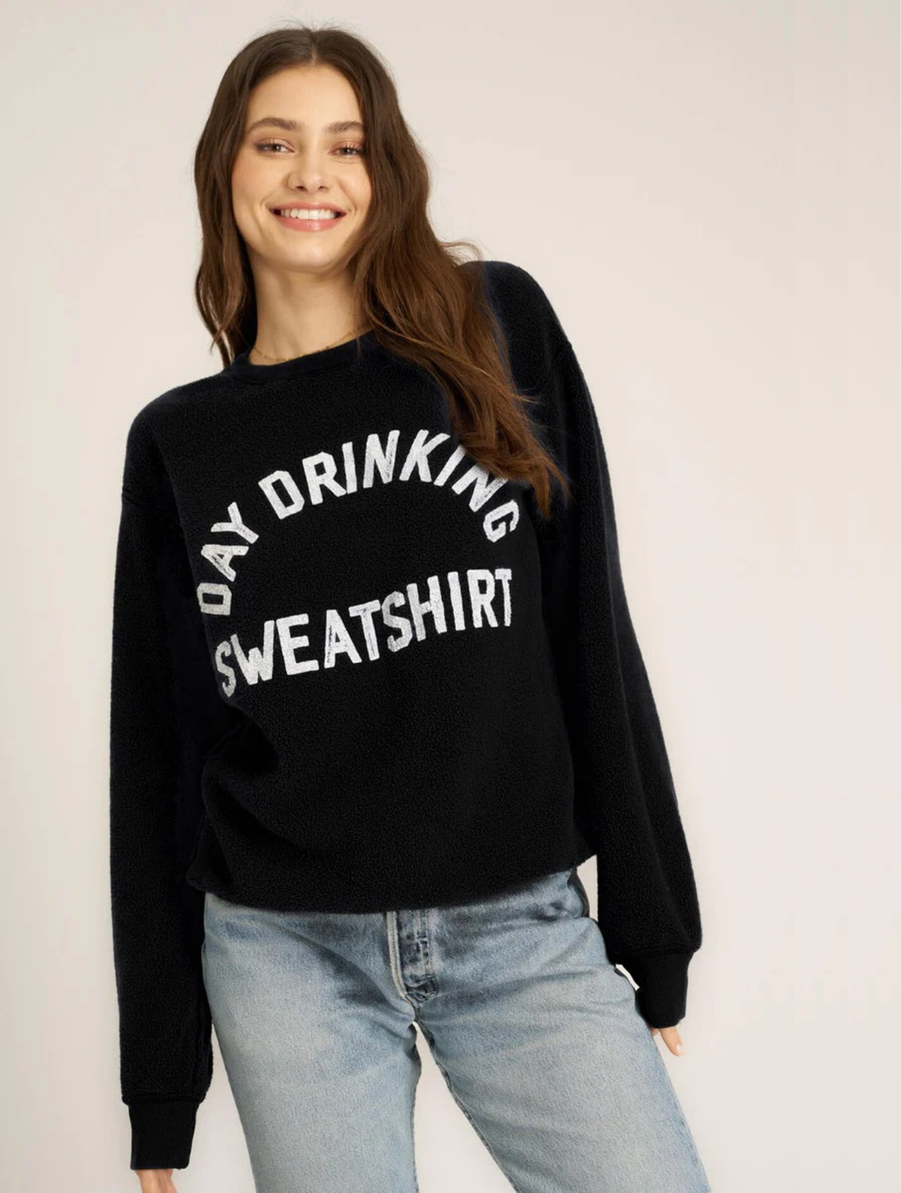 Game Day/Day Drinking Reversible Sweatshirt