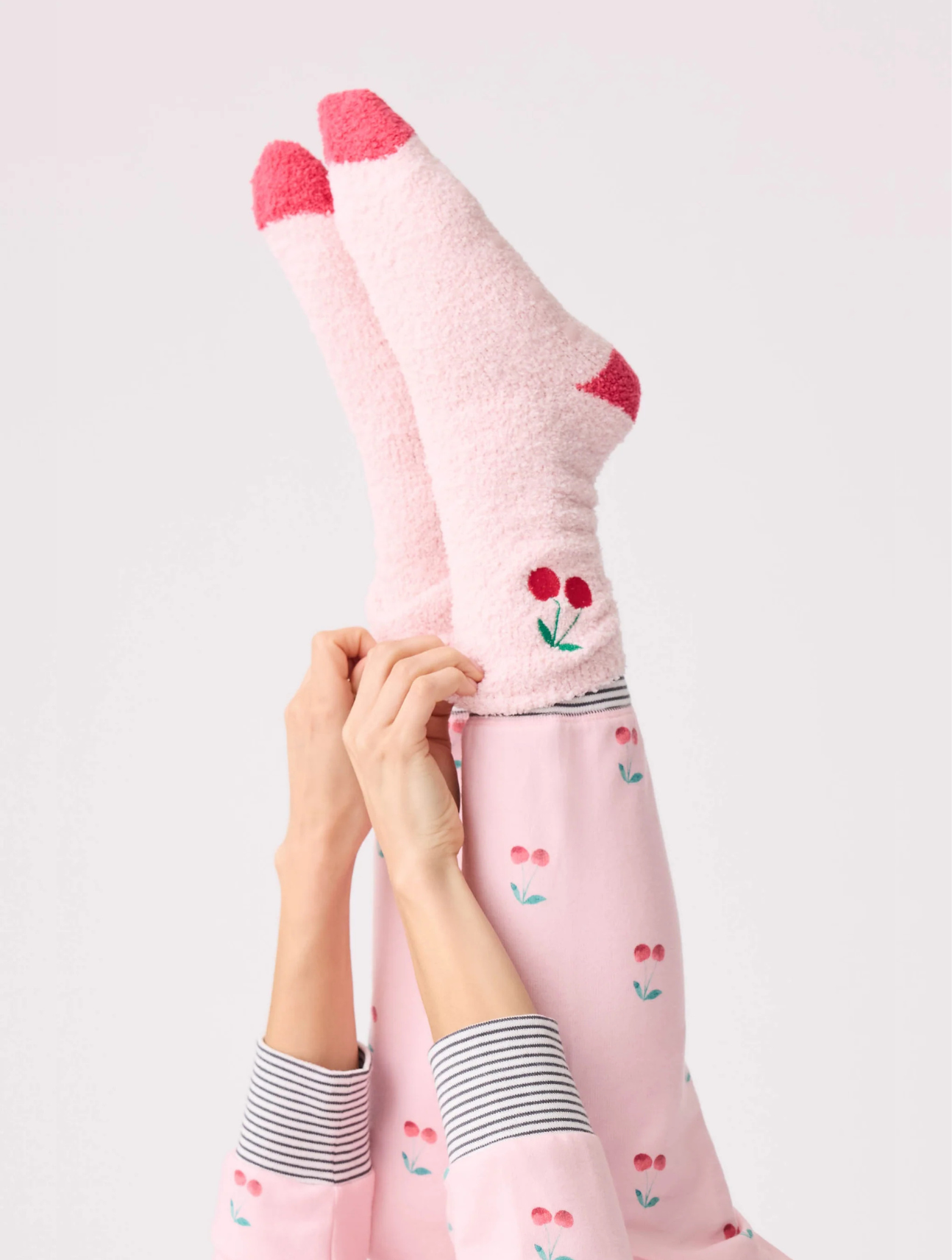 Life Is Sweet Cherry Fun Socks