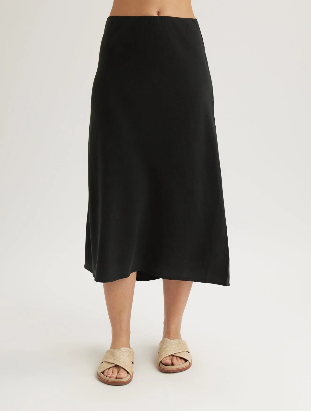 Bias Midi Skirt