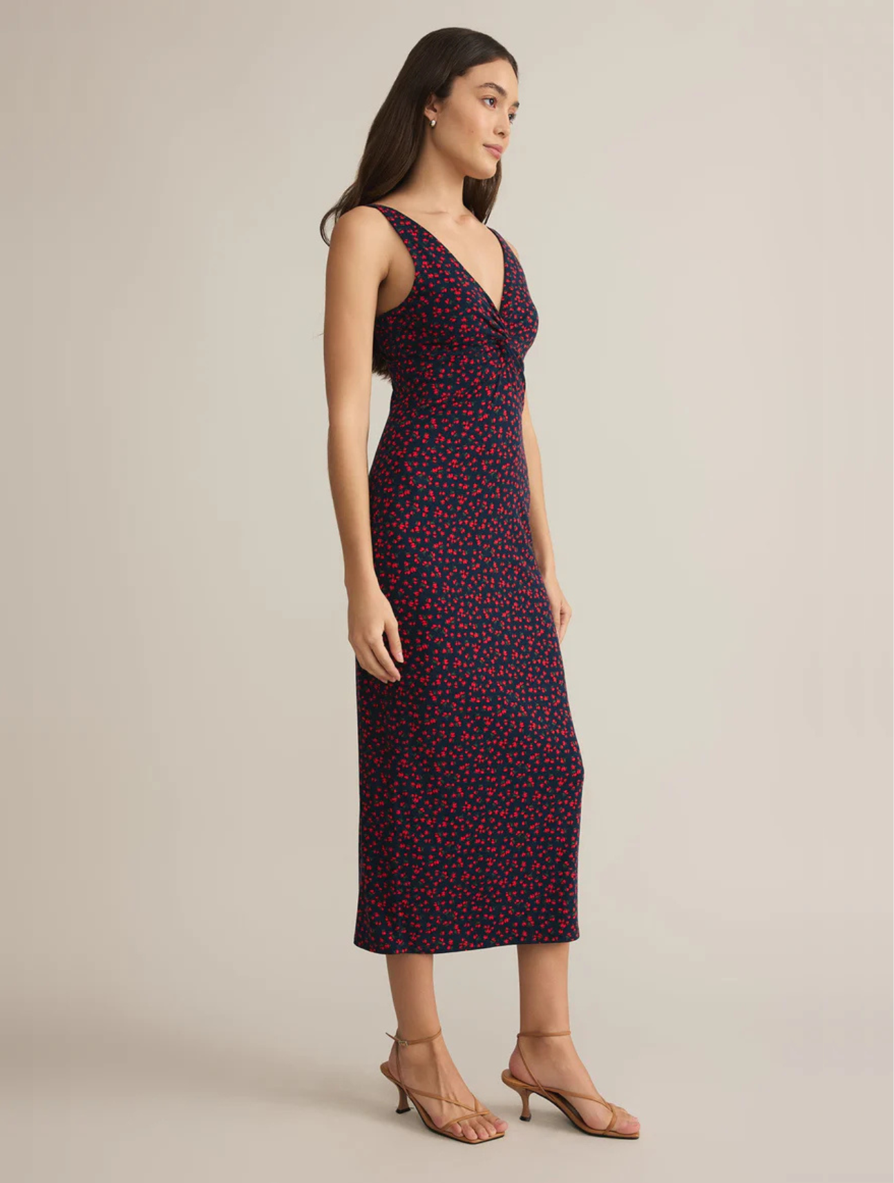 Eleve La Rosa Ditsy Midi Dress