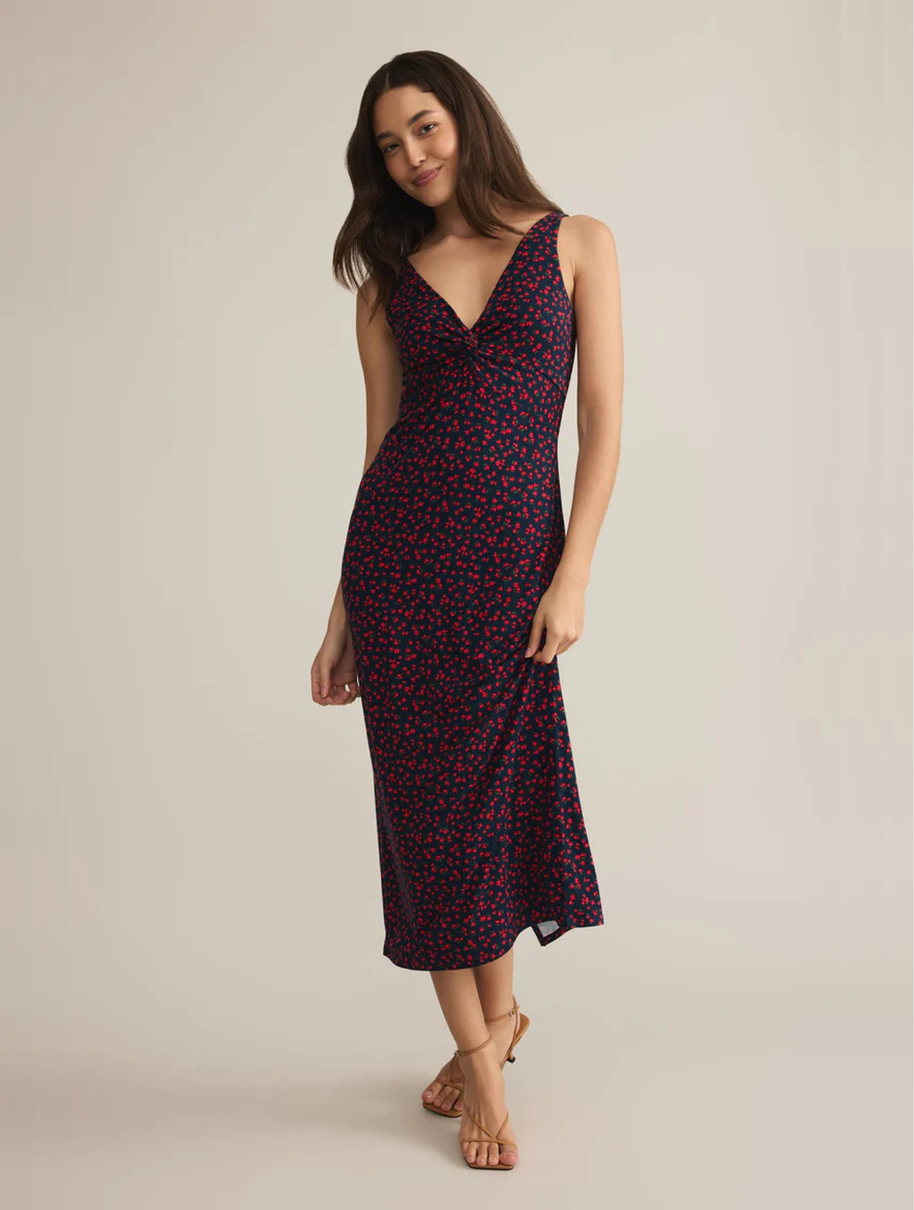 Eleve La Rosa Ditsy Midi Dress