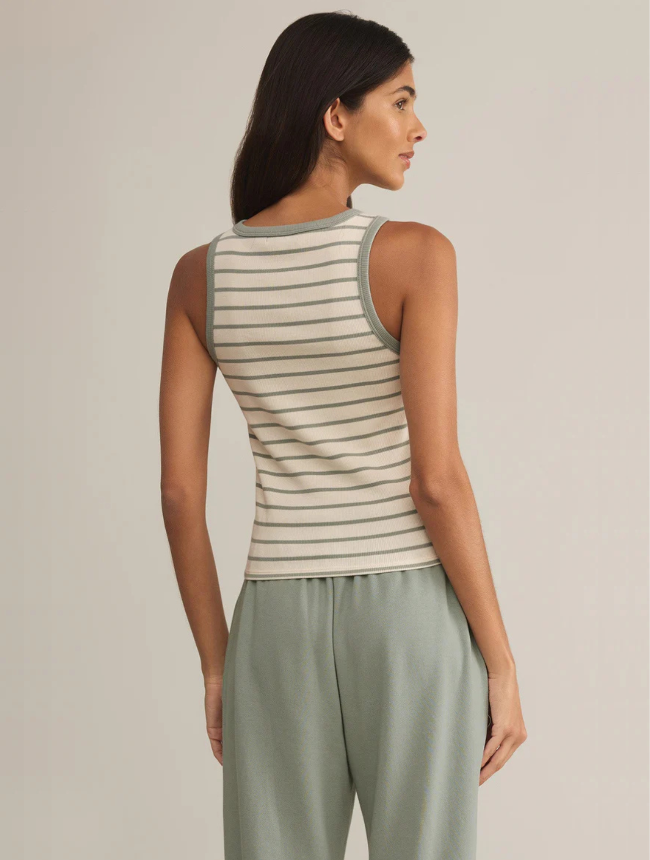 Hadley Striped Rib Tank