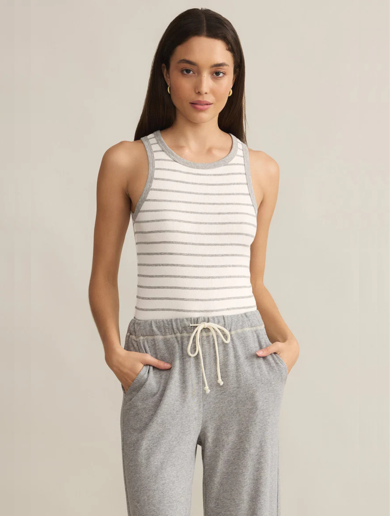 Hadley Striped Rib Tank