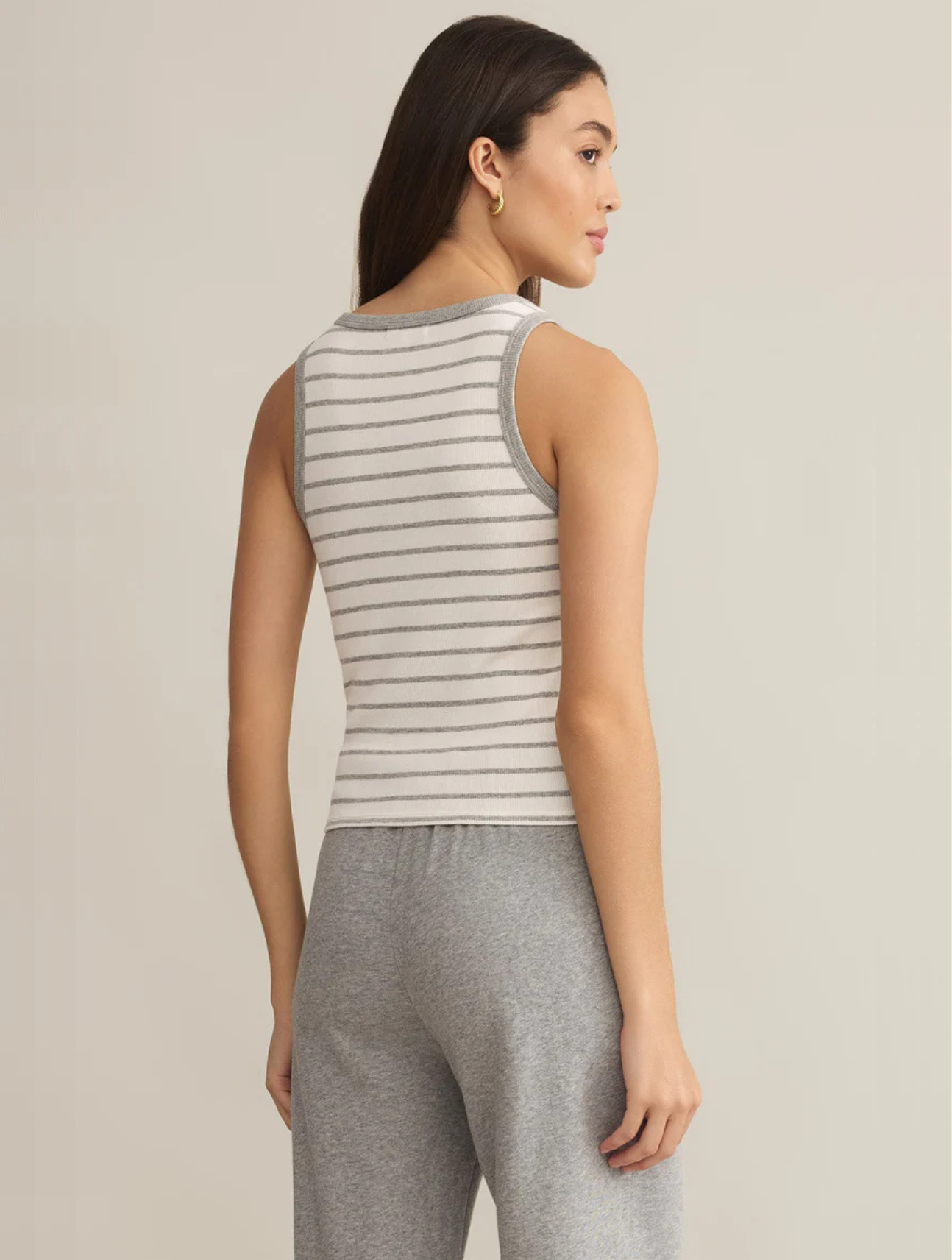 Hadley Striped Rib Tank