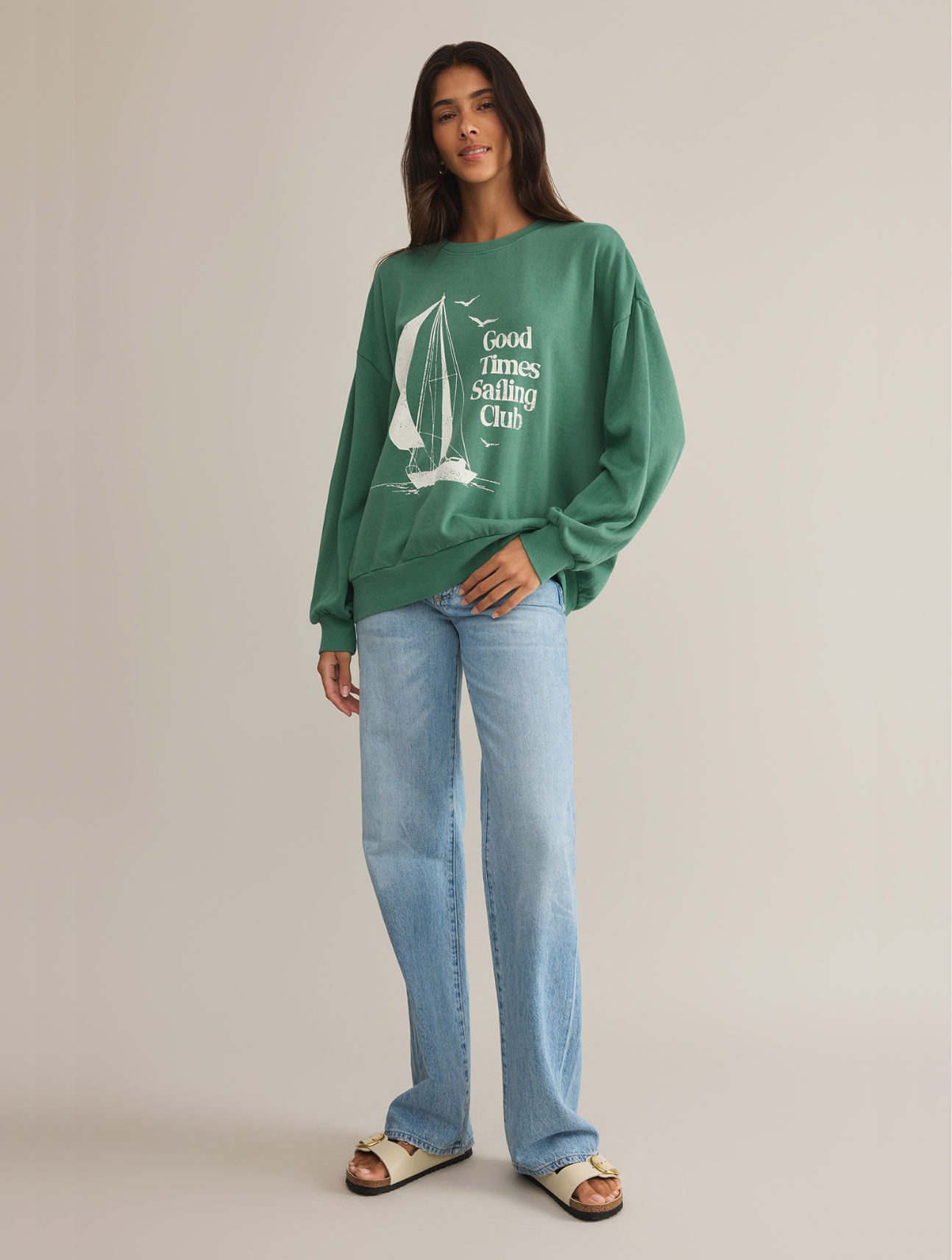 Sail Away Sunday Sweatshirt