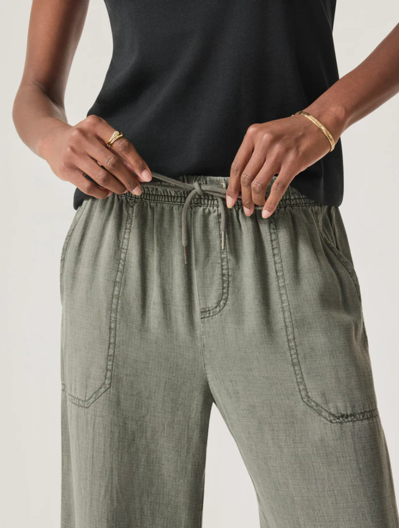 Angie Crop Wide Leg Pant