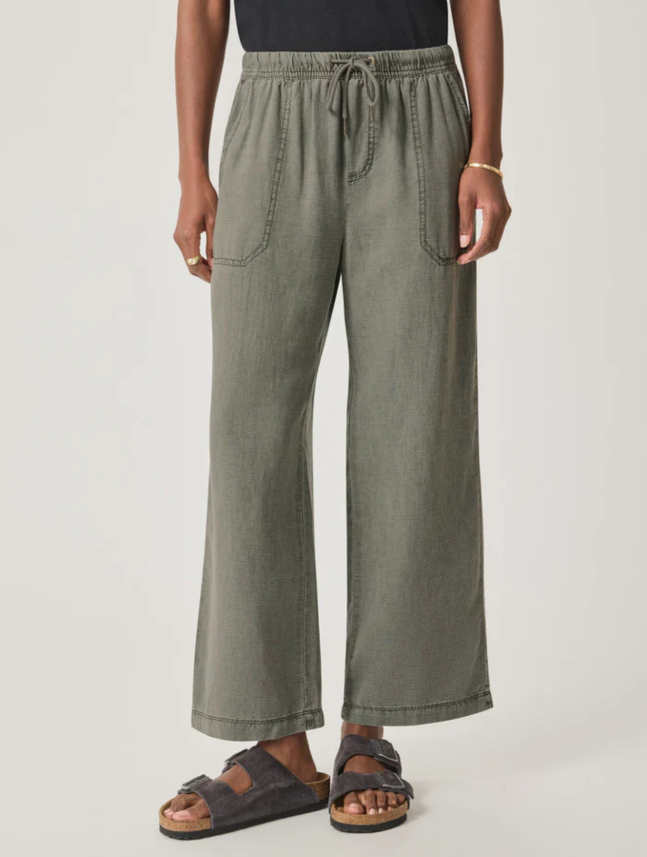 Angie Crop Wide Leg Pant