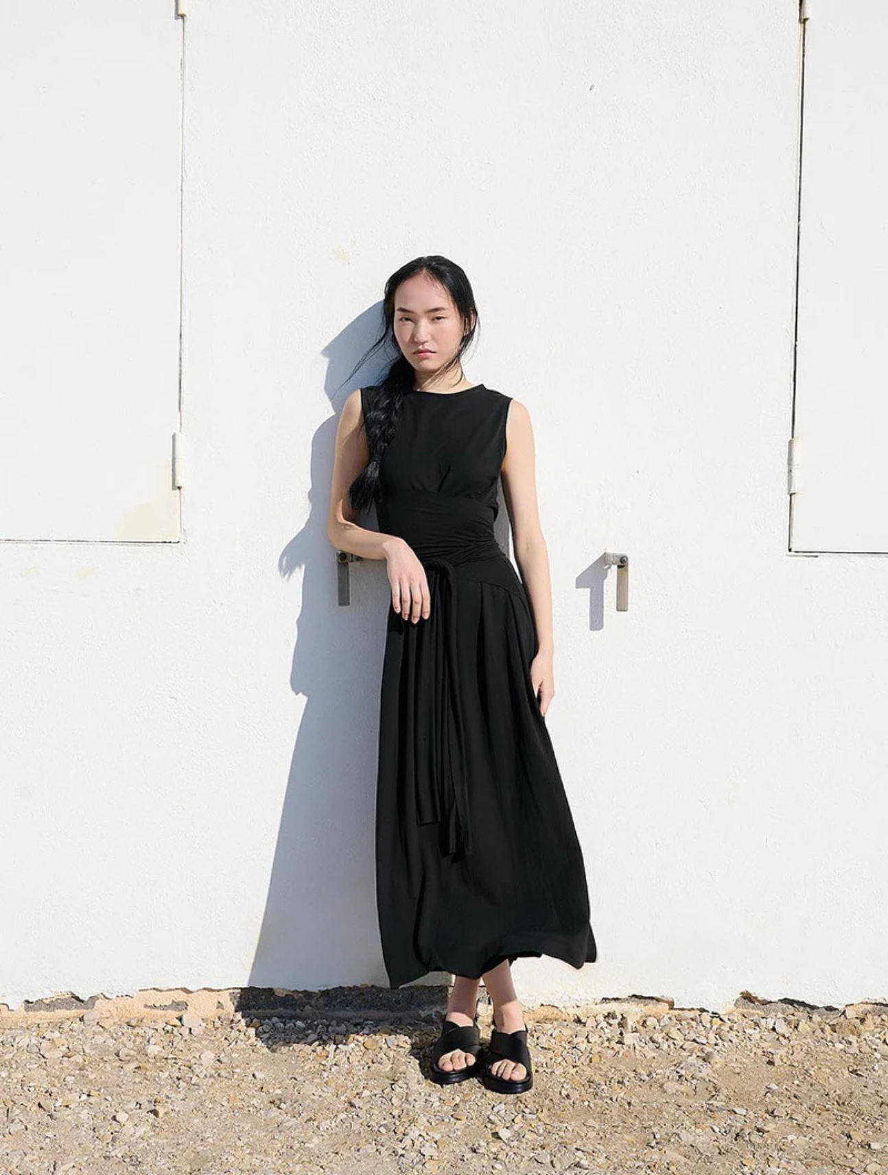 Jakarta Belted Maxi Dress