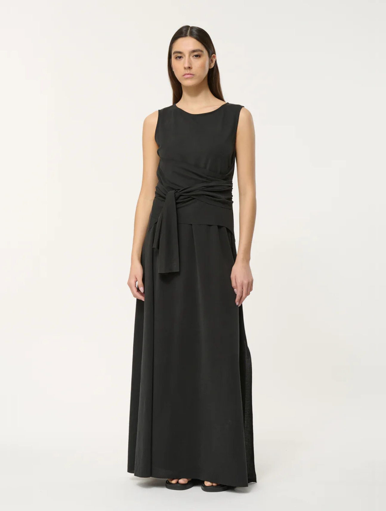 Jakarta Belted Maxi Dress