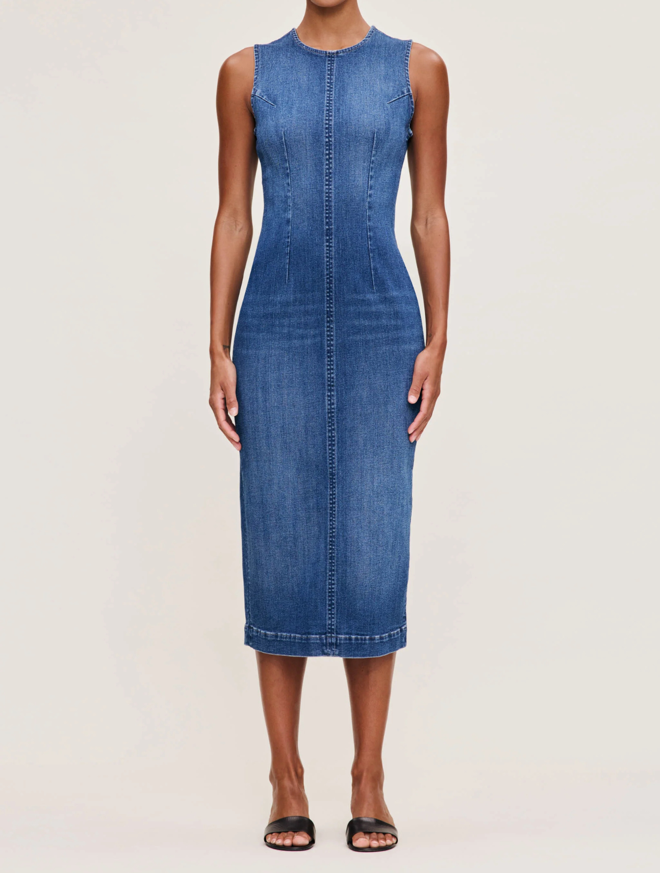 Esme Denim Midi Dress