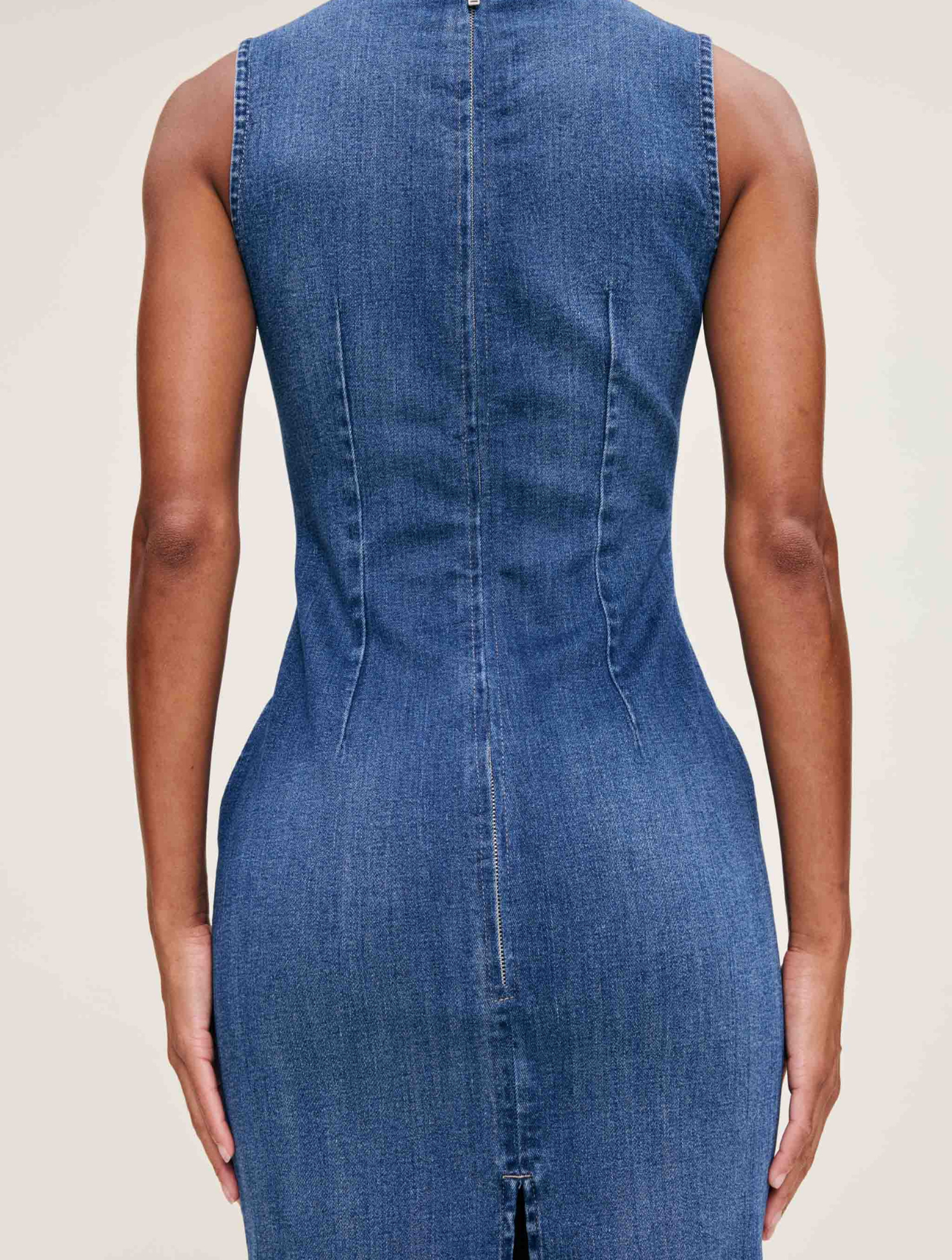 Esme Denim Midi Dress