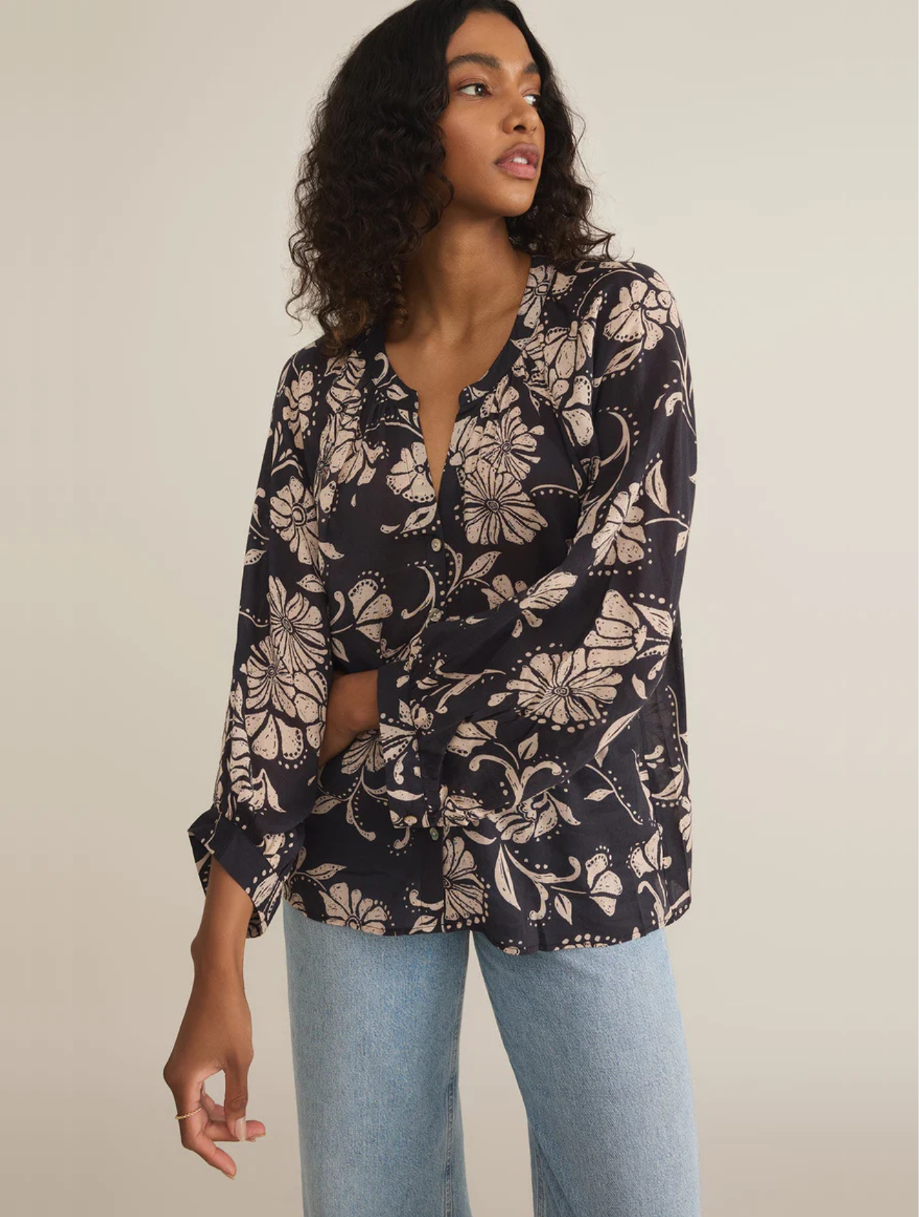 Wren Ari Floral Blouse