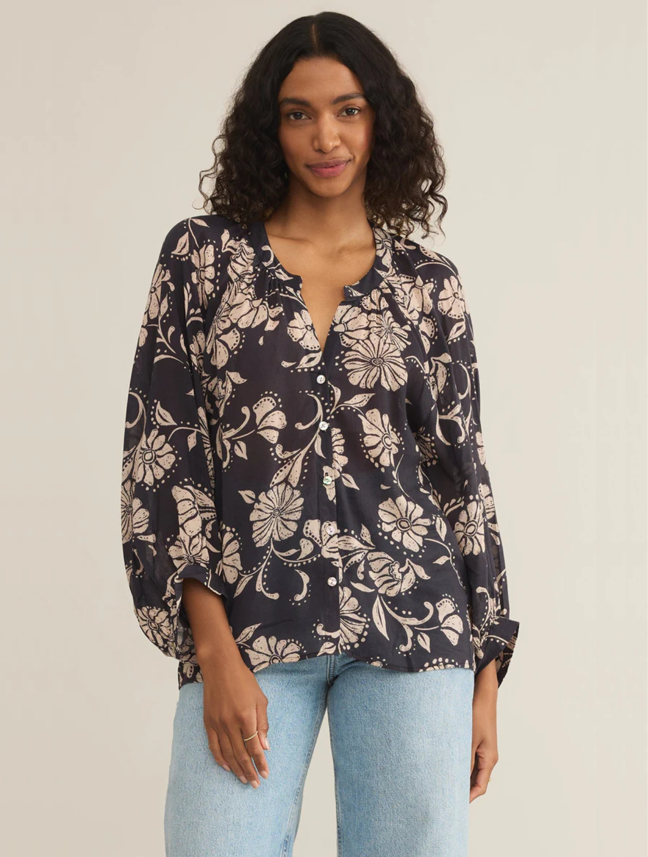 Wren Ari Floral Blouse