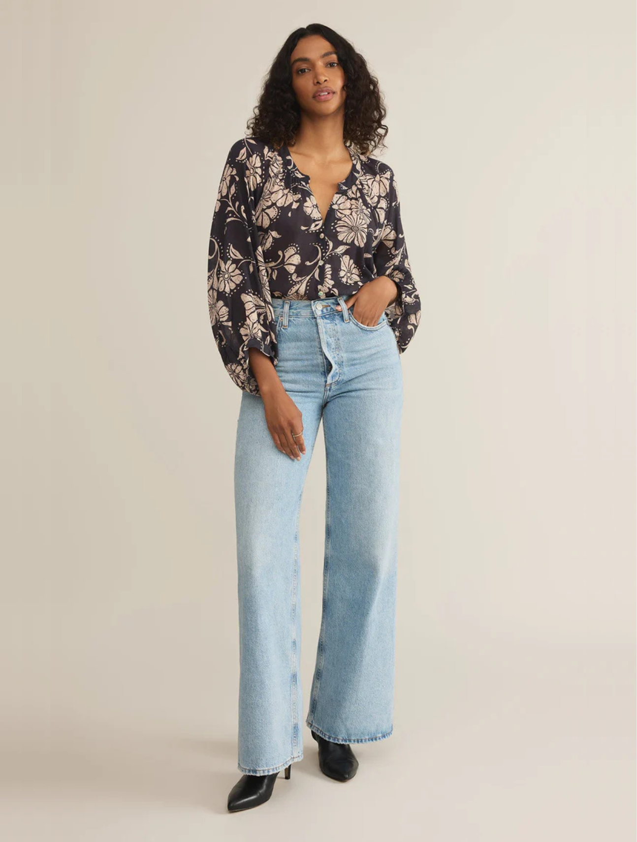 Wren Ari Floral Blouse