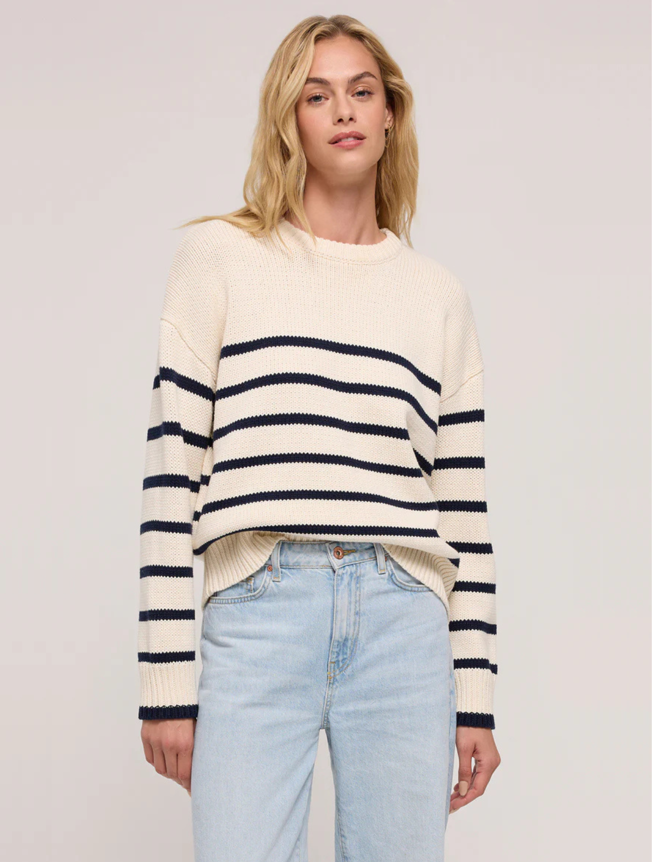 Boyfriend Stripe Sweater