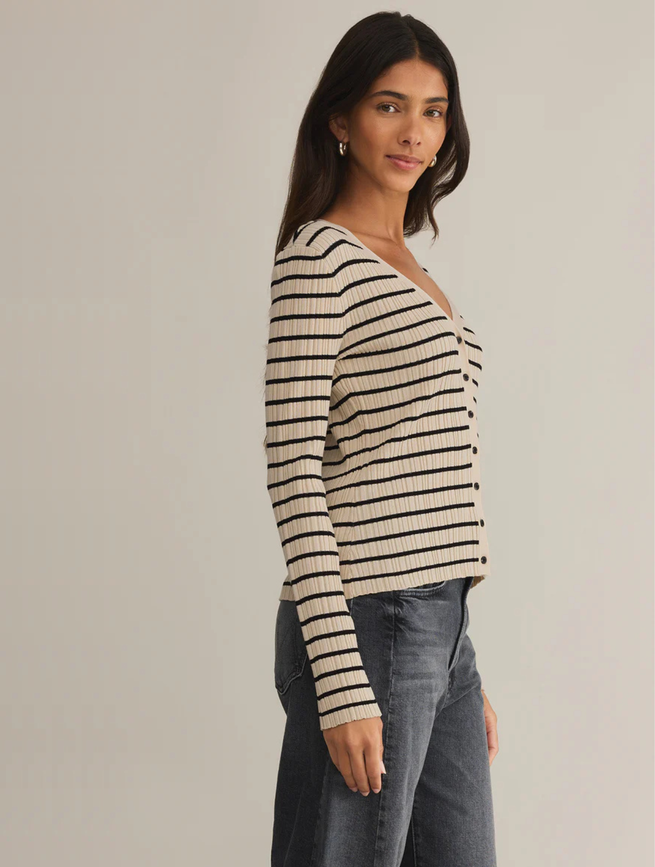 Jordana Stripe Sweater