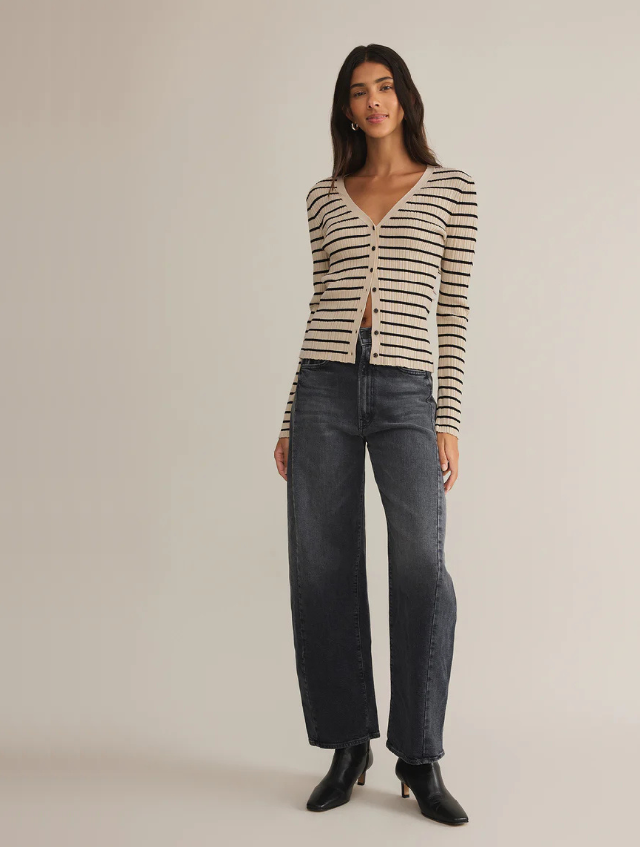 Jordana Stripe Sweater