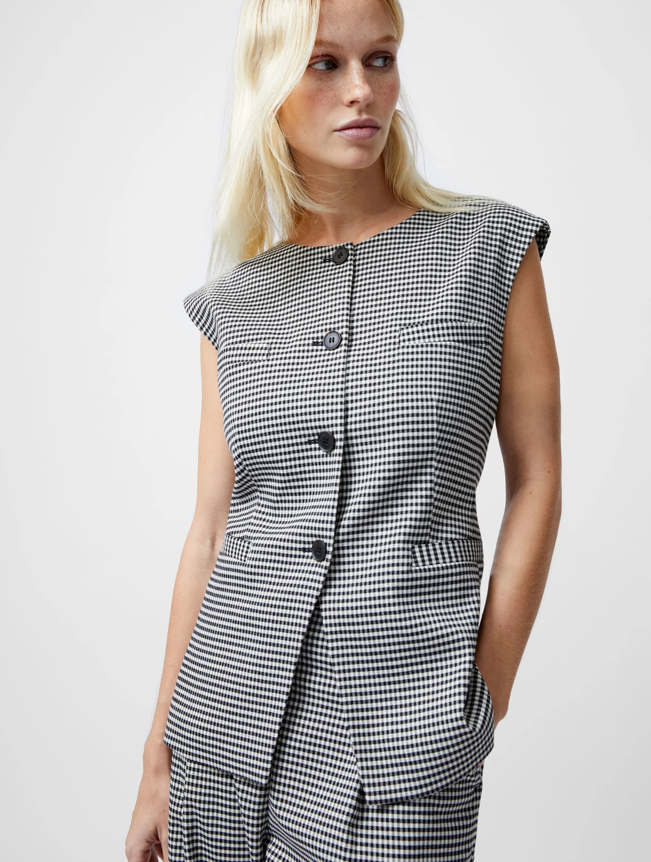 Holden Houndstooth Waistcoat