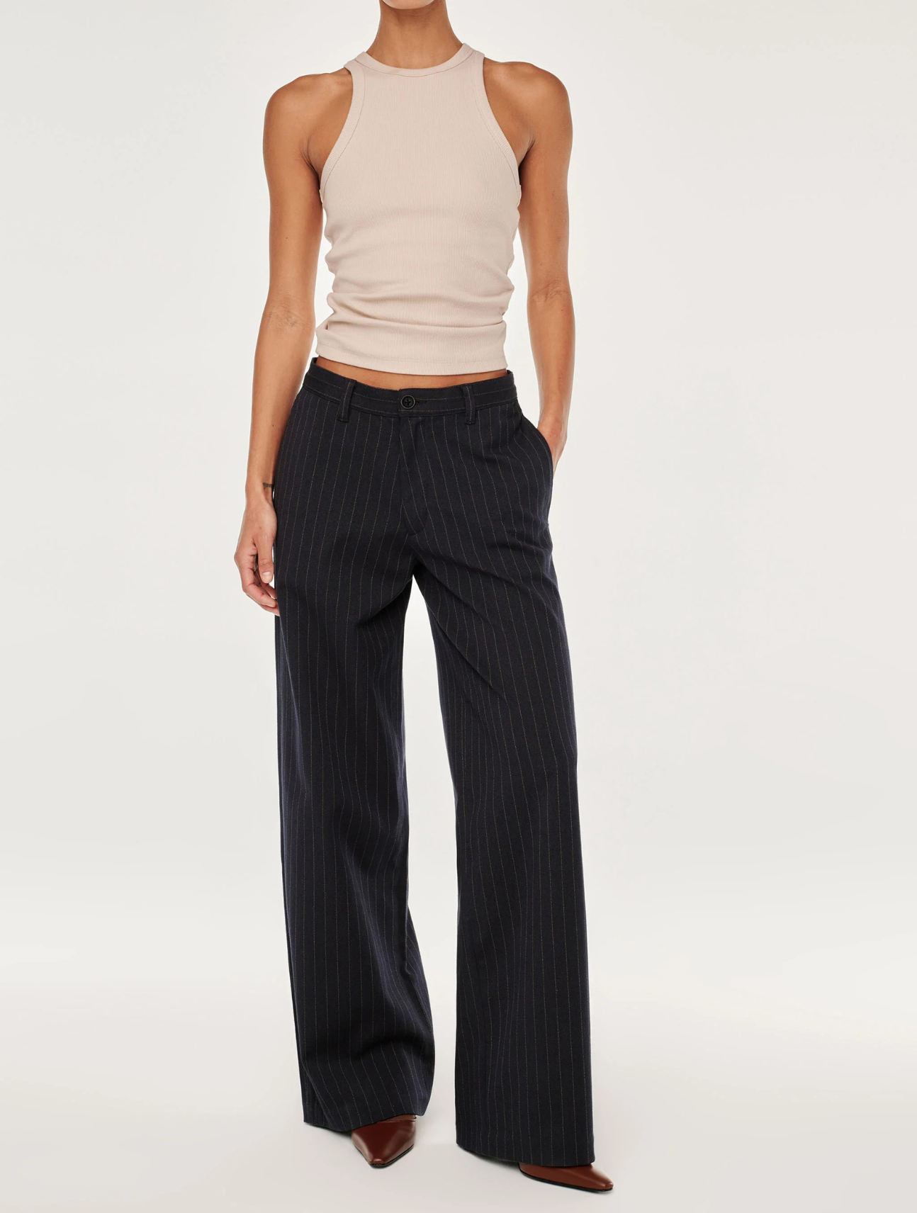 Zoie Wide Leg Relaxed Pant