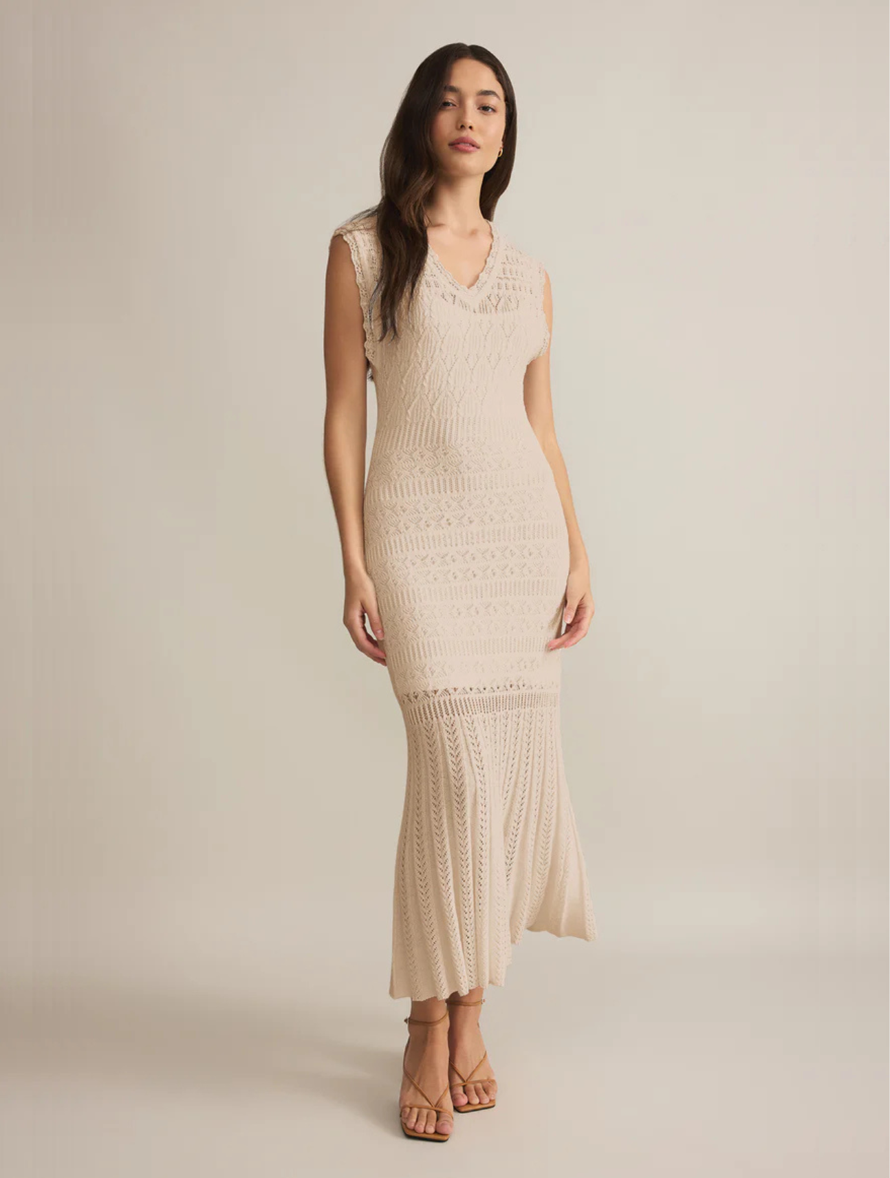 Marsella Crochet Midi Dress