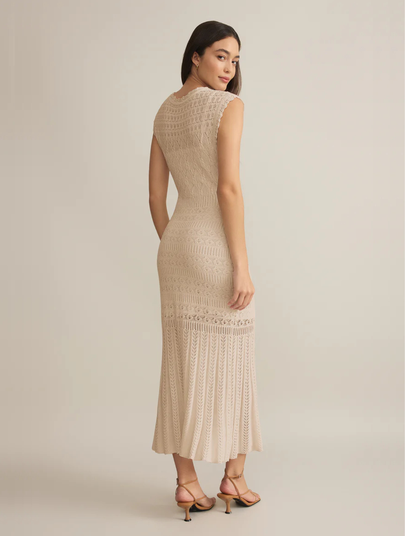 Marsella Crochet Midi Dress