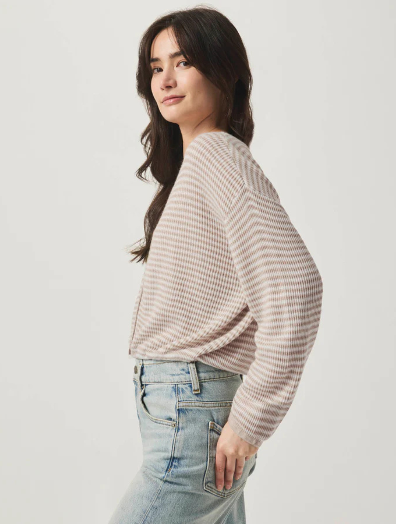 Bri Striped Cardigan