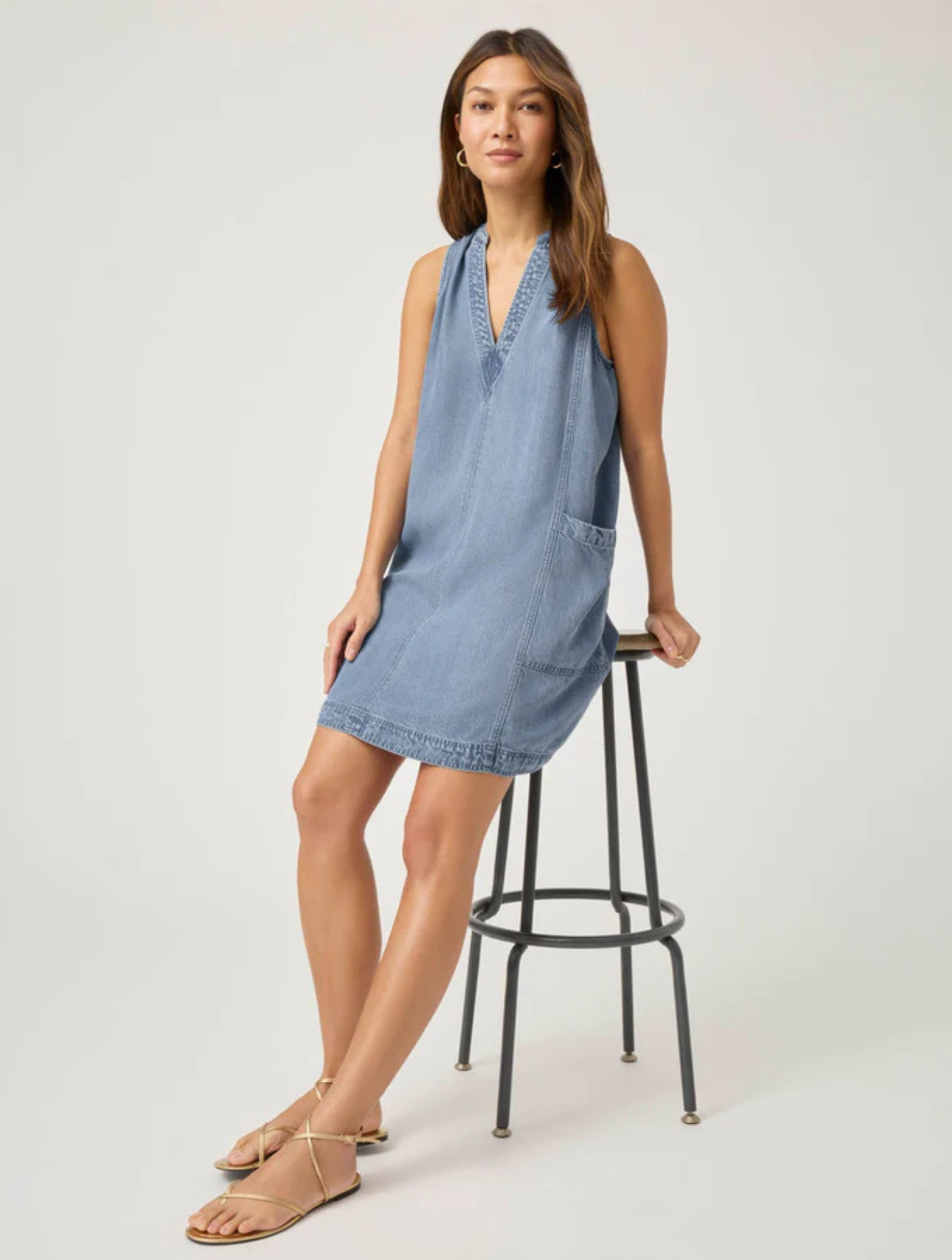 Chelsea Indigo Dress