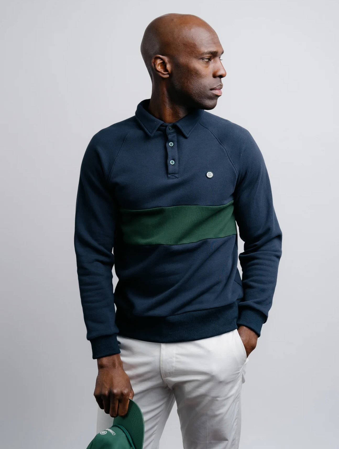 Long Sleeve Fleece Polo